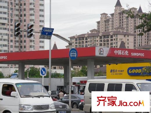 姚家园西里配套图加油站