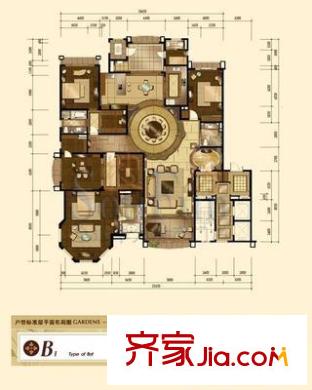 星河湾 户型图