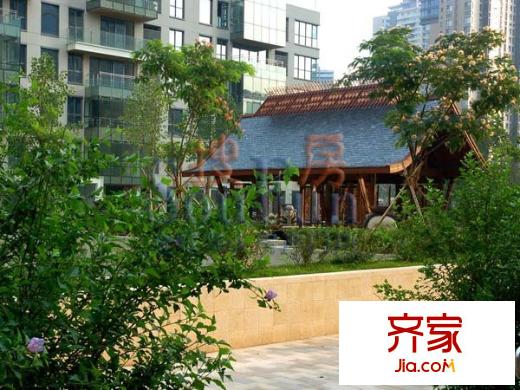 置地公馆外景图社区园林