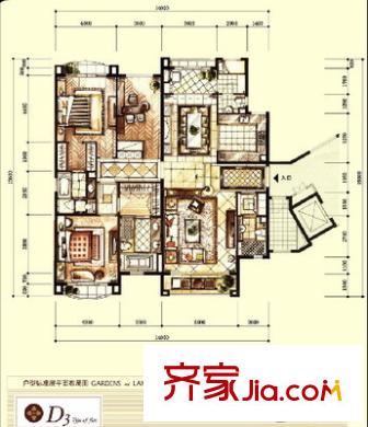 星河湾 户型图