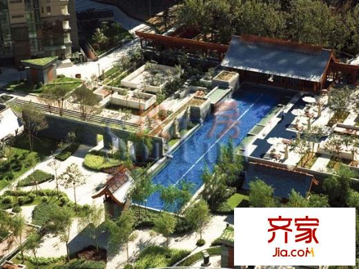 置地公馆外景图社区鸟瞰图
