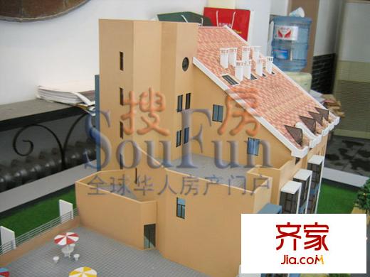 菲特空间实景图沙盘