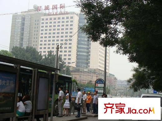 大山子南里配套图车站