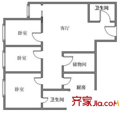 鑫德嘉园户型图