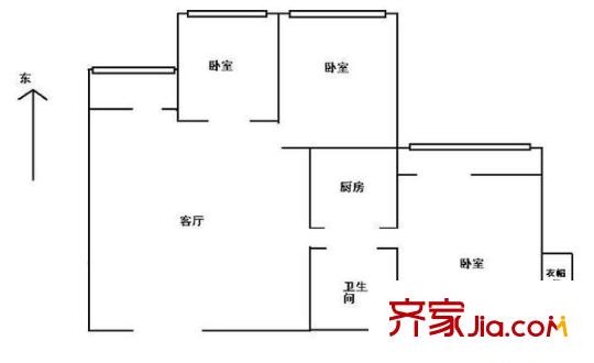 鑫德嘉园 户型图