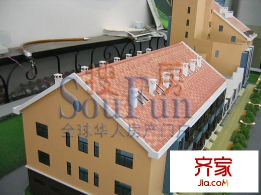 菲特空间实景图沙盘