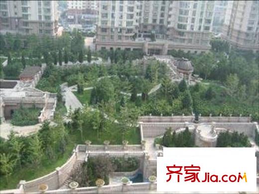 棕榈泉国际公寓配套图俯瞰图