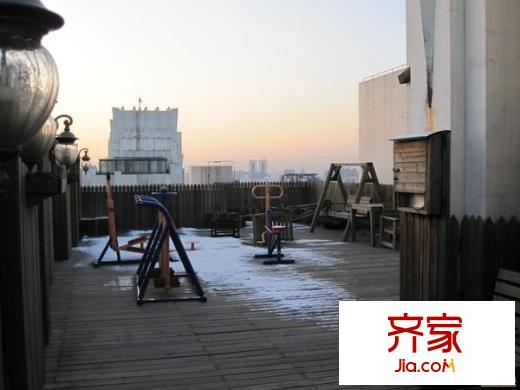 棕榈泉国际公寓外景图