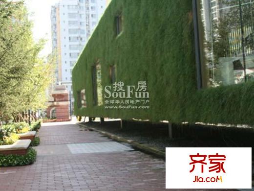 红山世家实景图售楼处2008-09