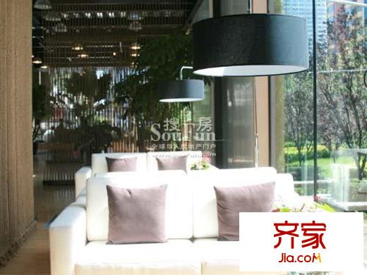 红山世家实景图售楼处2008.09