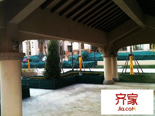 中国铁建花语城外景图小区实景图2012.12