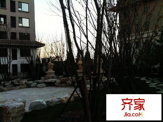 中国铁建花语城外景图小区实景图2012.12