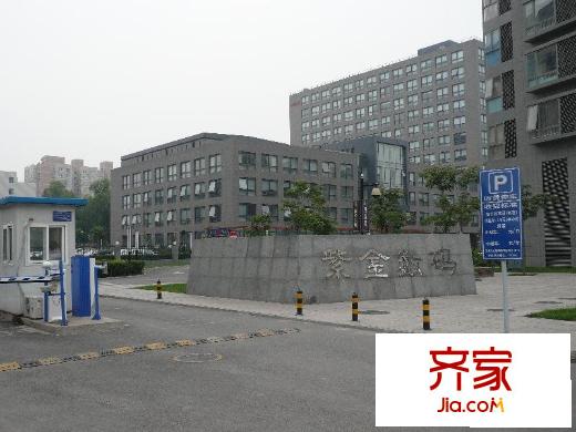 紫金数码外景图小区大门口