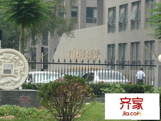紫金数码外景图小区绿化