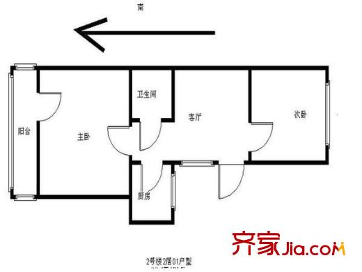 芍药居14号院 0室 户型图