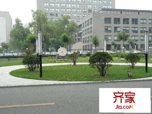 紫金数码外景图小区花园