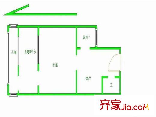 北洼路又一村户型图 户型图