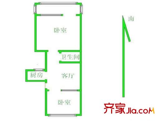 芍药居14号院 0室 户型图