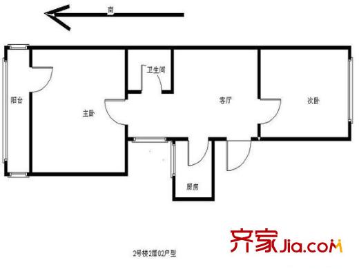 芍药居14号院 0室 户型图