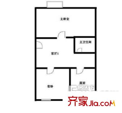 白广路头条户型图户型图
