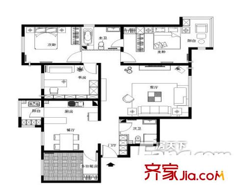 金盏嘉园户型图户型图