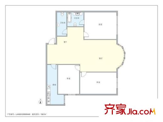 圣馨大地家园 户型图