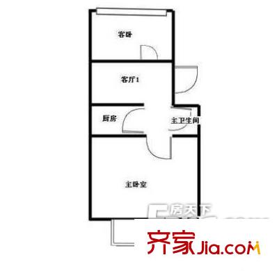 白广路头条户型图户型图
