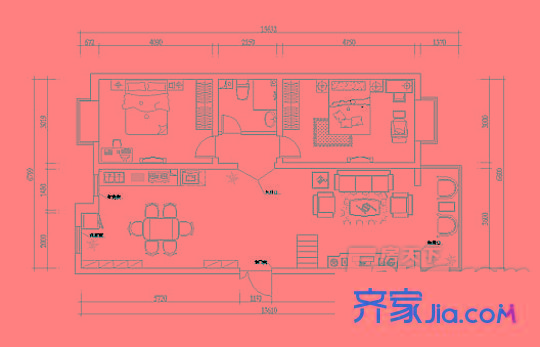 檀宫秀府 户型图