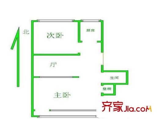 西单宿舍 户型图