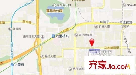 馬連道西里交通圖
