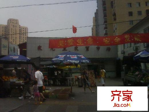 农光南路小区外景图街道图