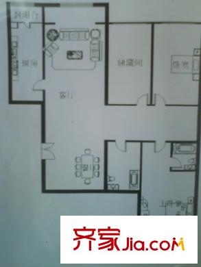 富力城B区 户型图