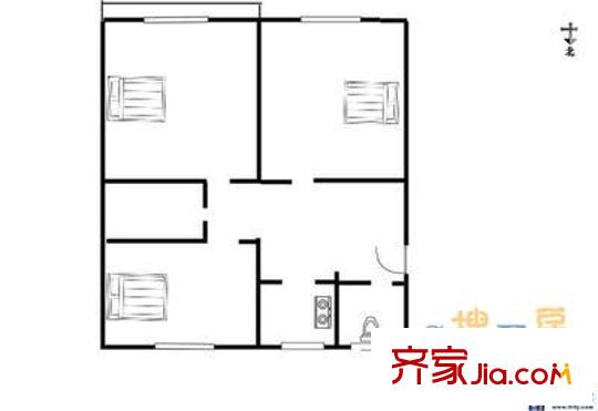 左家庄南里 3室 户型图
