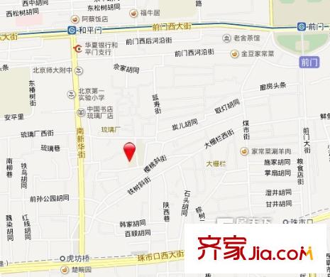 東南園小區(qū)交通圖