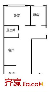 密东广场 4室 户型图