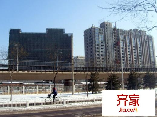 红杉国际公寓实景图项目2012.9