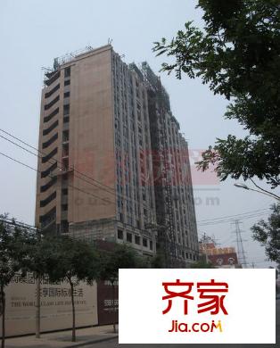 红杉国际公寓实景图 2012.09.24