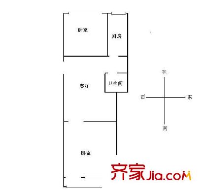 惠新西里 3室 户型图