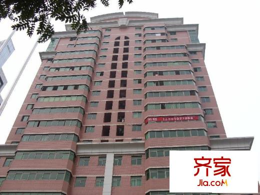 理想大厦外景图仰视楼体