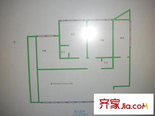 希望家园 2室 户型图