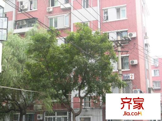 花园北路32号院外景图楼体立面图