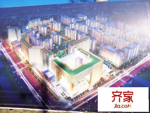 中信城二期實(shí)景圖戶外宣傳2009-12