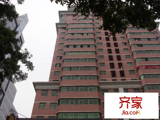 理想大厦外景图仰视楼体