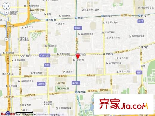 中信城二期交通圖電子