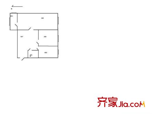 三里屯南路 0室 户型图