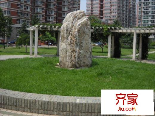 汇新家园外景图小区绿化