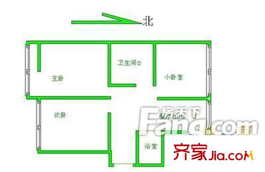 万寿路乙5号院户型图户型图