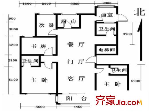 中信城三期  戶型圖