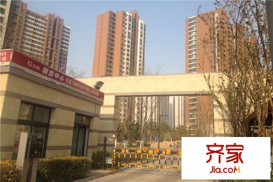 住总万科金域华府实景图项目入口2015.03