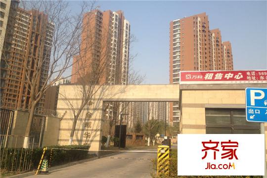 住总万科金域华府实景图小区入口2015.03